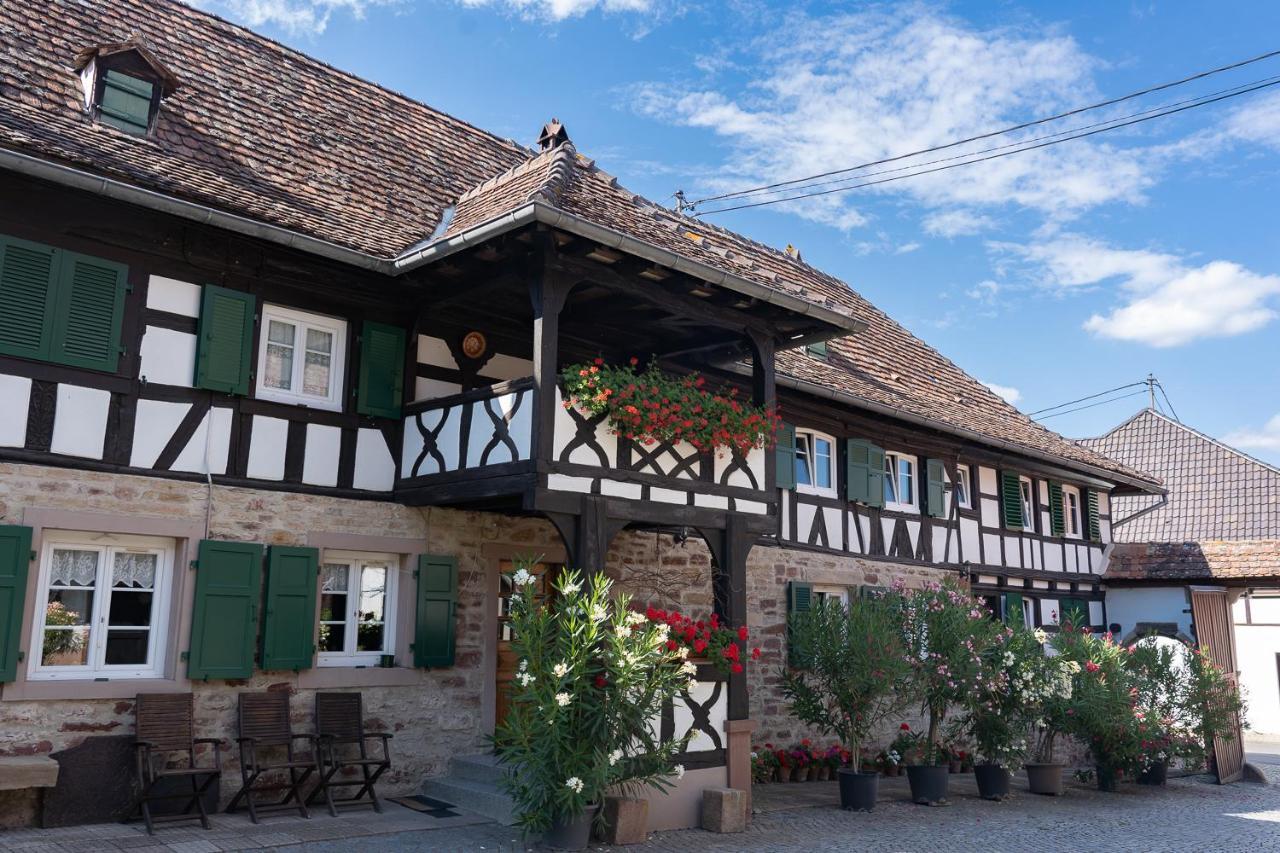 Chambres D'Hotes De Charme A La Ferme Freysz Quatzenheim Экстерьер фото