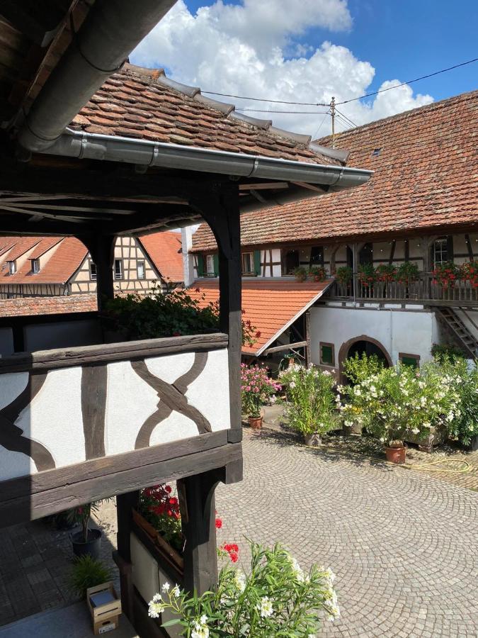 Chambres D'Hotes De Charme A La Ferme Freysz Quatzenheim Экстерьер фото